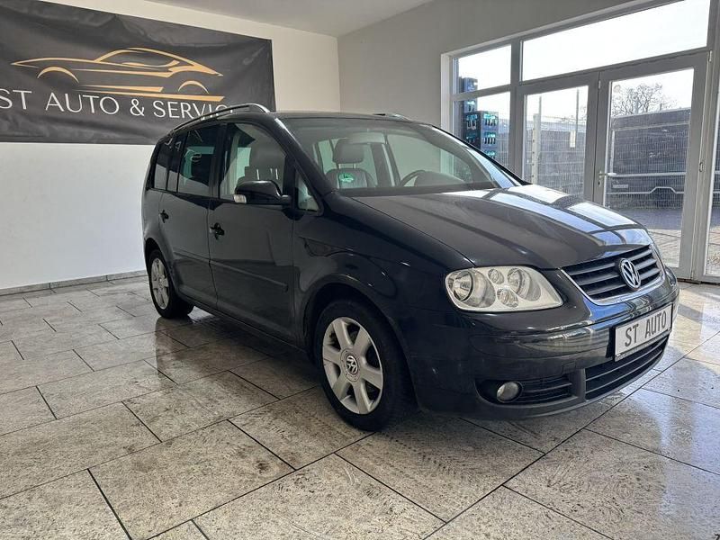 Gebraucht VW Touran Highline 140 PS (102 kW) 2005 Schwarz Van / Kleinbus