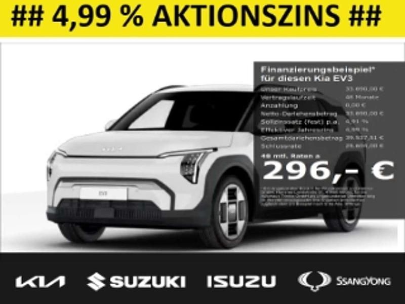 Schneeweiß Neu 2025 Kia EV3 3 SUV | 33.690 € (Guter Preis) - Bild 1/4