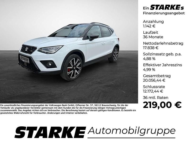 Weiß Gebraucht 2021 Seat Arona Black Edition SUV | 18.980 € (Fairer Preis) - Bild 1/4