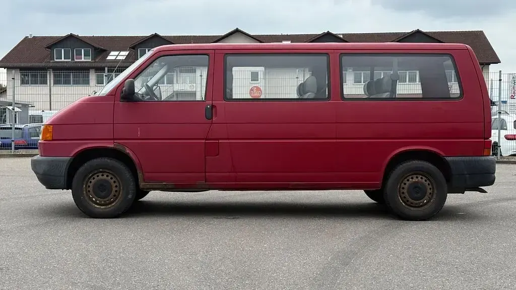 Usata VW T4 68 CV (50 kW) 2000 Rosso Furgone