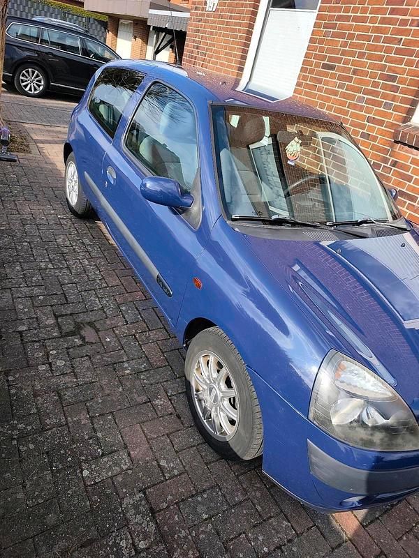 Gebraucht Renault Clio II 2002 Blau Kleinwagen