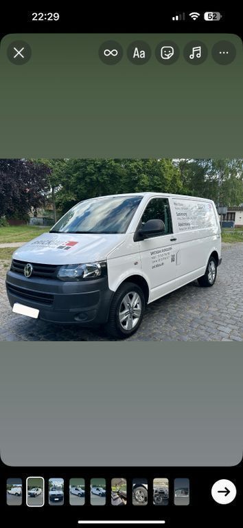 Weiß Gebraucht 2014 VW T5 Van | 10.500 € (Guter Preis) - Bild 1/4