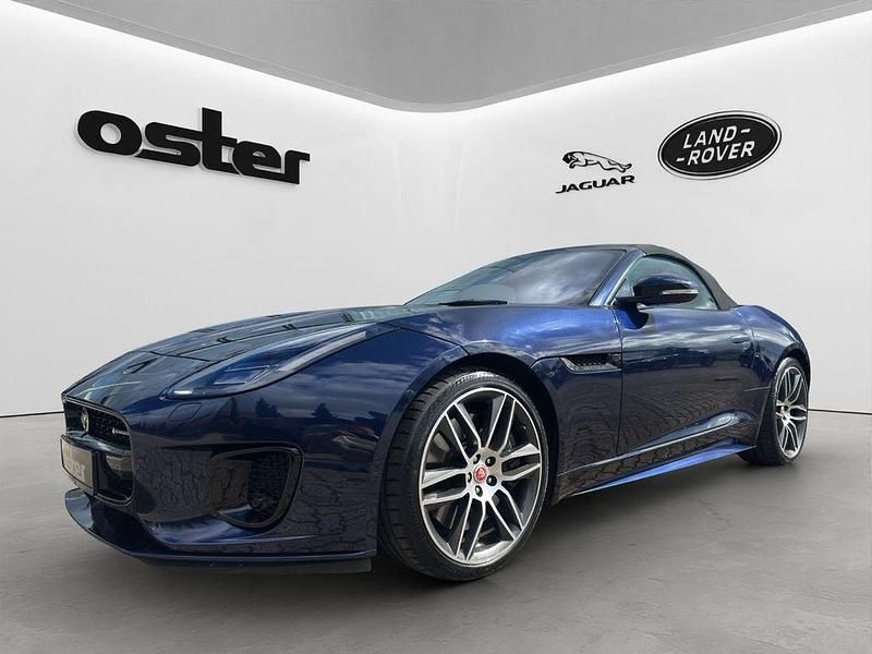 Gebraucht Jaguar F-Type R-Dynamic 381 PS (280 kW) 2018 Loire blue Cabrio