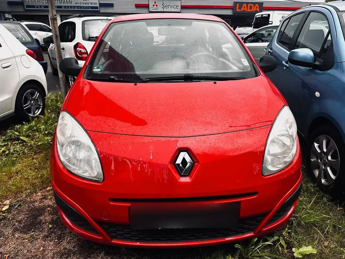 Gebraucht Renault Twingo Authentique 58 PS (42 kW) 2009 Rot Kleinwagen