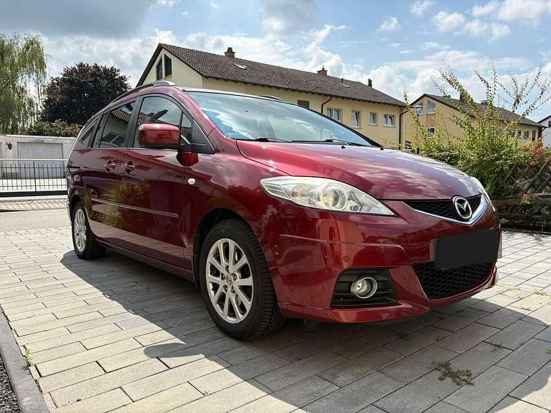 Gebraucht Mazda 5 Exclusive 145 PS (106 kW) 2009 Rot Van / Kleinbus
