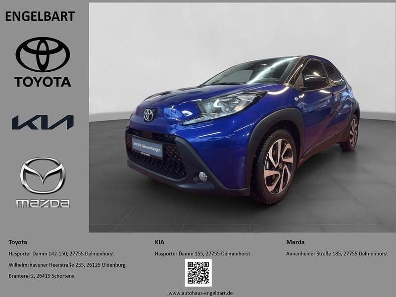 Blau Gebraucht 2023 Toyota Aygo X Pulse SUV | 14.450 € (Guter Preis) - Bild 1/4