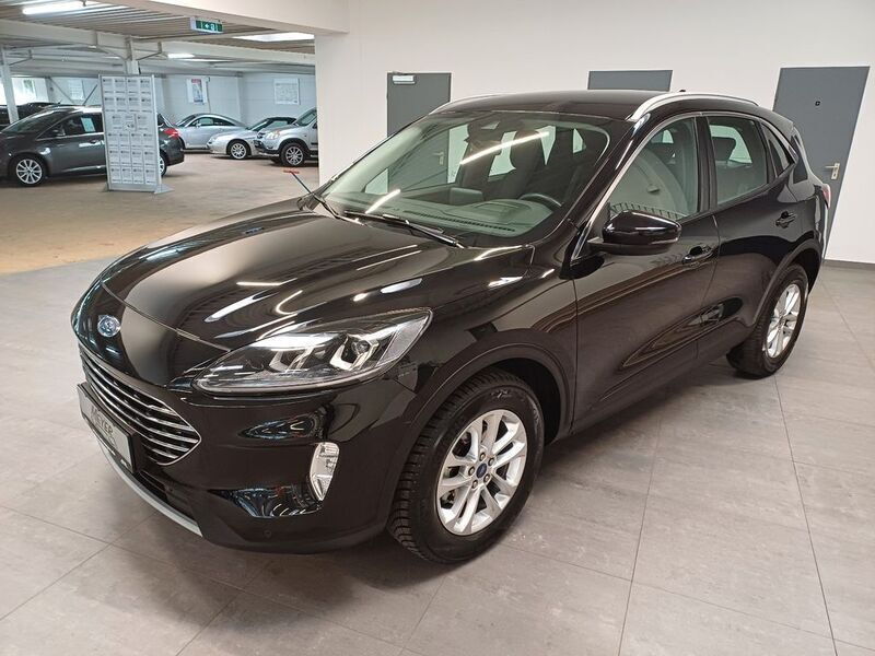 Black metallic Gebraucht 2021 Ford Kuga Titanium SUV | 20.950 € (Guter Preis) - Bild 1/3