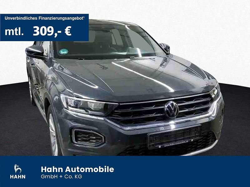 Uranograu Gebraucht 2021 VW T-Roc Sportline SUV | 25.730 € (Fairer Preis) - Bild 1/3