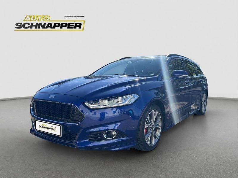 Blau Gebraucht 2018 Ford Mondeo ST-Line Limousine | 16.280 € (Fairer Preis) - Bild 1/4