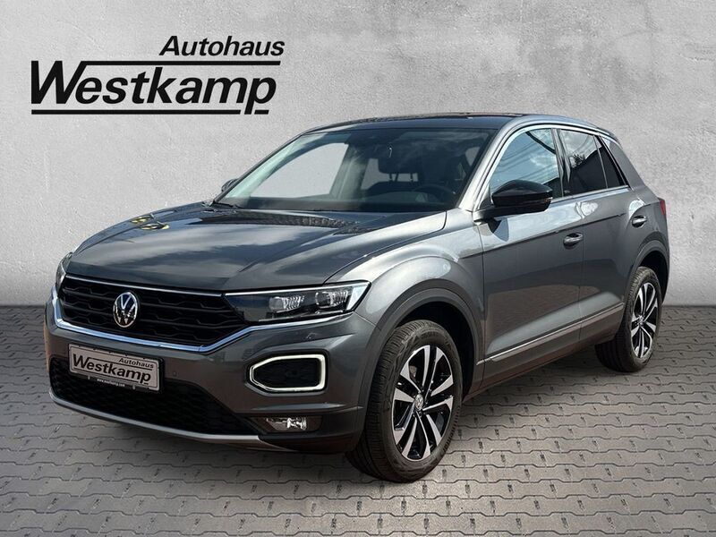 Indiumgrau metallic Gebraucht 2020 VW T-Roc United SUV | 20.930 € (Guter Preis) - Bild 1/4