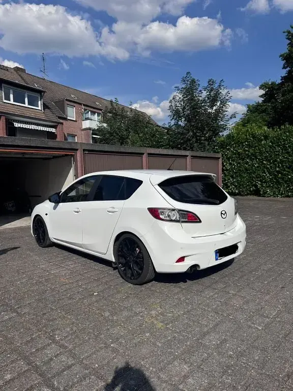 Gebraucht Mazda 3 Sports-Line 150 PS (110 kW) 2012 Weiß Limousine