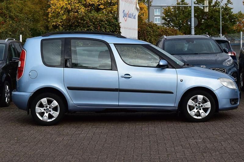 Gebraucht Skoda Roomster Style 105 PS (77 kW) 2007 Blau Van / Kleinbus
