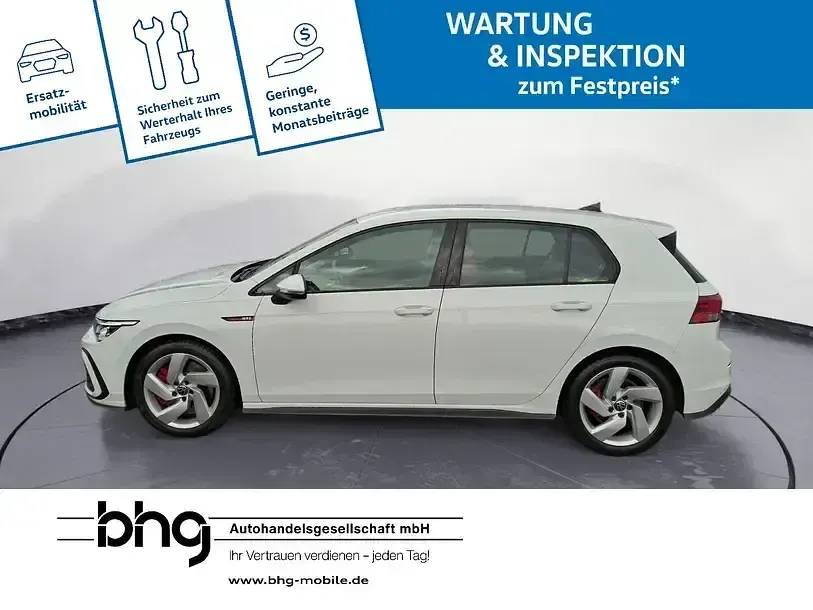 Gebraucht VW Golf VIII GTI 245 PS (180 kW) 2024 Weiß Limousine