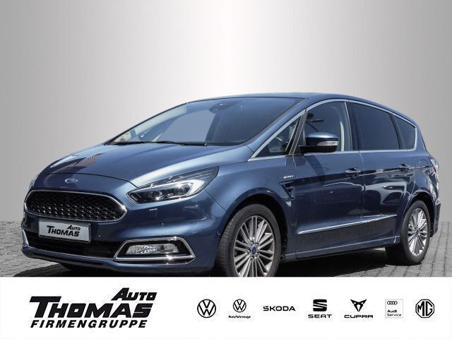 Chromablau metallic Gebraucht 2019 Ford S-MAX Vignale Van / Kleinbus | 32.580 € (Etwas zu teuer) - Bild 1/2