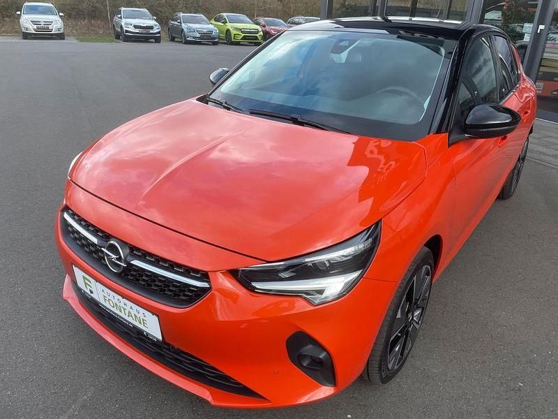 Gebraucht Opel Corsa-e Elegance 100 kW (136 PS) 2021 Orange Kleinwagen
