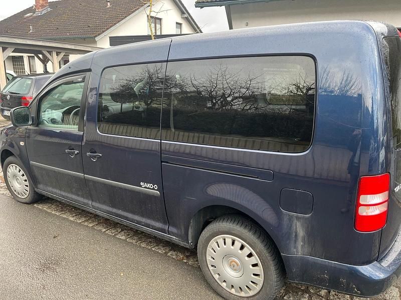 Gebraucht VW Caddy Maxi 102 PS (75 kW) 2013 Blau Van / Kleinbus