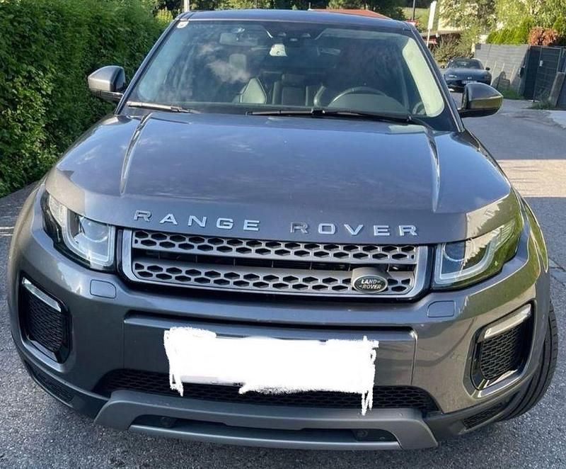 Grau Gebraucht 2018 Land Rover Range Rover evoque SE SUV | 14.900 € (Superpreis) - Bild 1/4