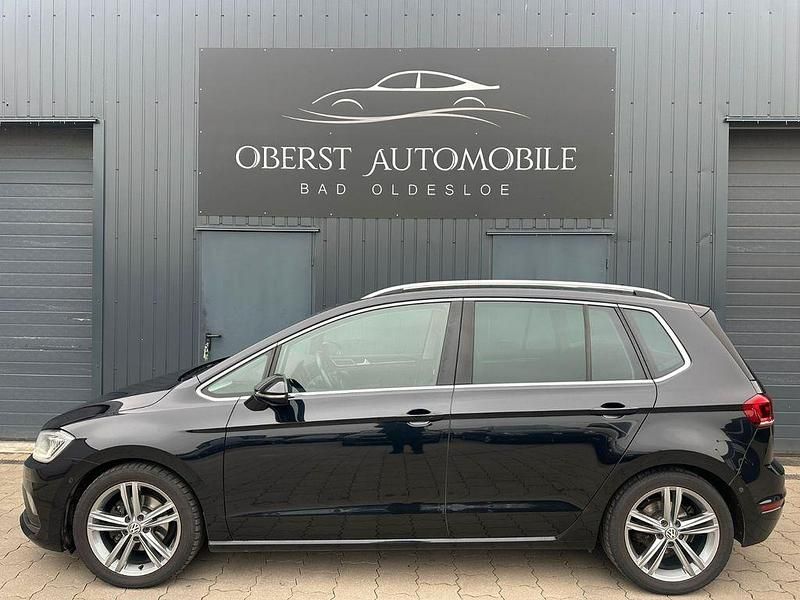 Gebraucht VW Golf Sportsvan Highline 150 PS (110 kW) 2018 Schwarz Van / Kleinbus