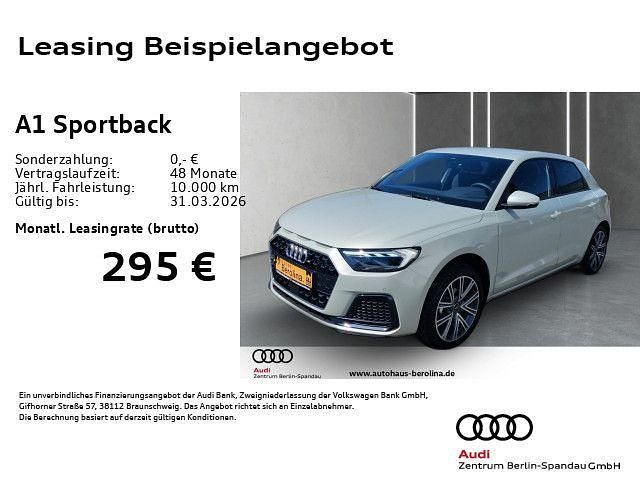 Gebraucht Audi A1 Sportback S-Line 95 PS (69 kW) 2025 Silber Kleinwagen