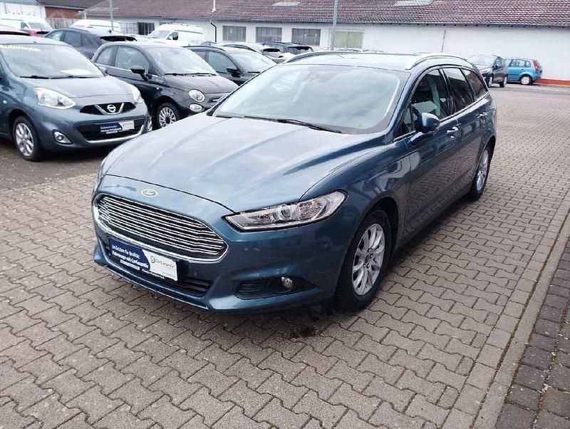 Blau Gebraucht 2019 Ford Mondeo Business Edition Limousine | 17.495 € (Teuer) - Bild 1/4