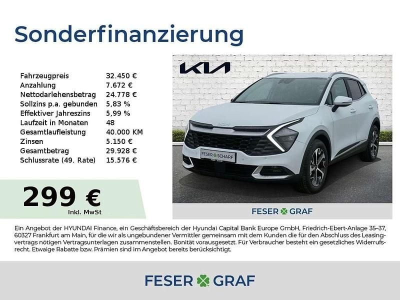 Weiß (cararraweiss) Neu 2025 Kia Sportage 4 SUV | 32.450 € (Guter Preis) - Bild 1/4