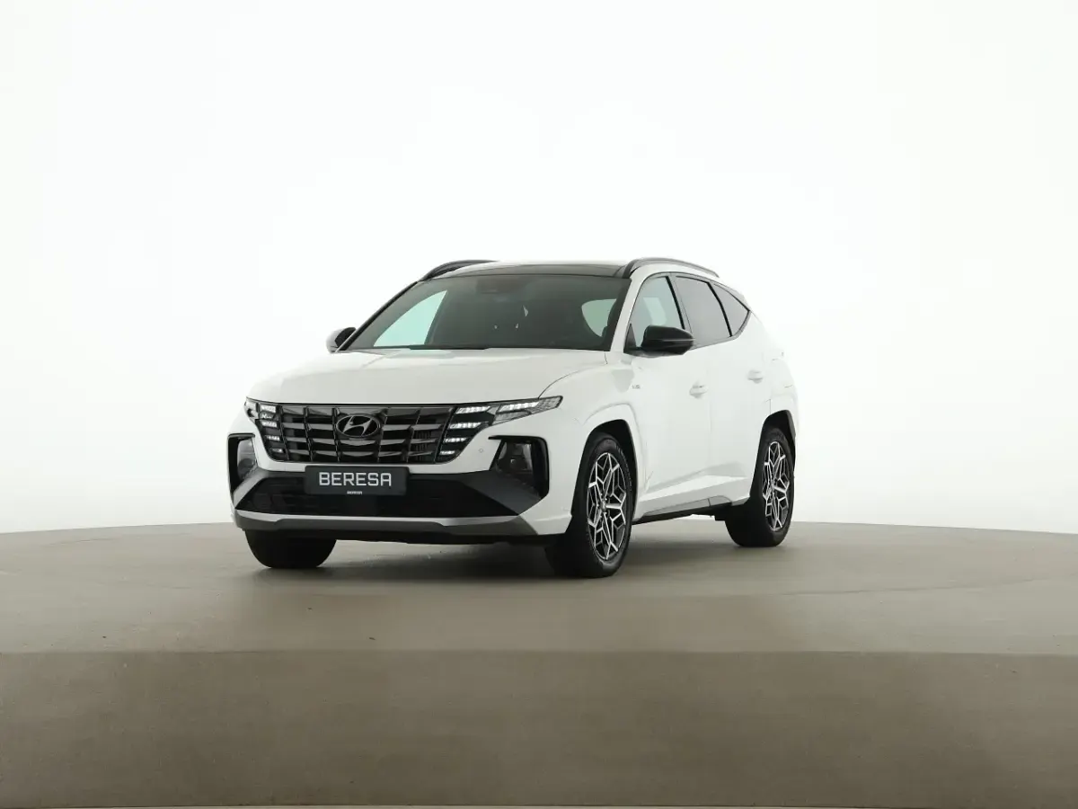 Gebraucht Hyundai Tucson N Line 150 PS (110 kW) 2024 Weiß SUV