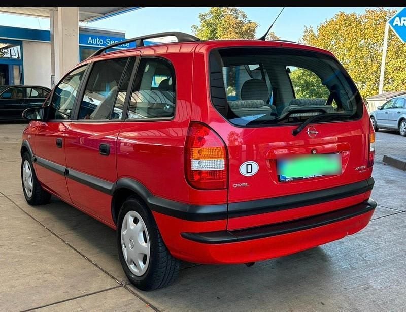 Rot Gebraucht 2000 Opel Zafira Van / Kleinbus | 3.999 € - Bild 1/4