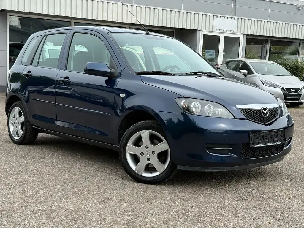 Brugt Mazda 2 Active 80 HK (58 kW) 2006 Blå Hatchback