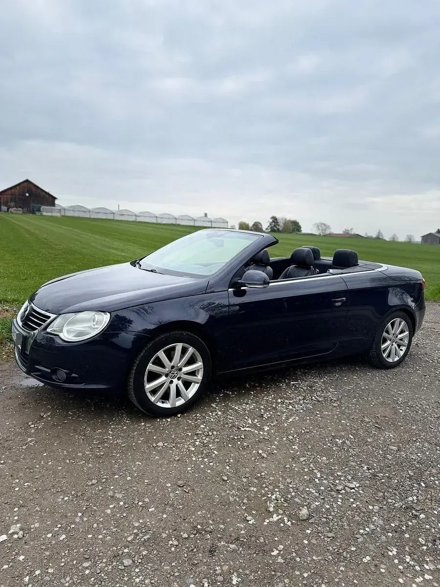 Brugt VW Eos Edition 140 HK (102 kW) 2008 Blå Cabriolet