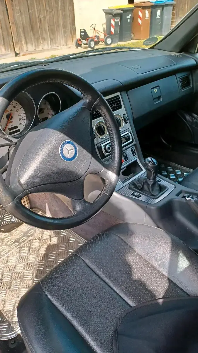 Gebraucht Mercedes SLK200 2002 Silber Cabrio