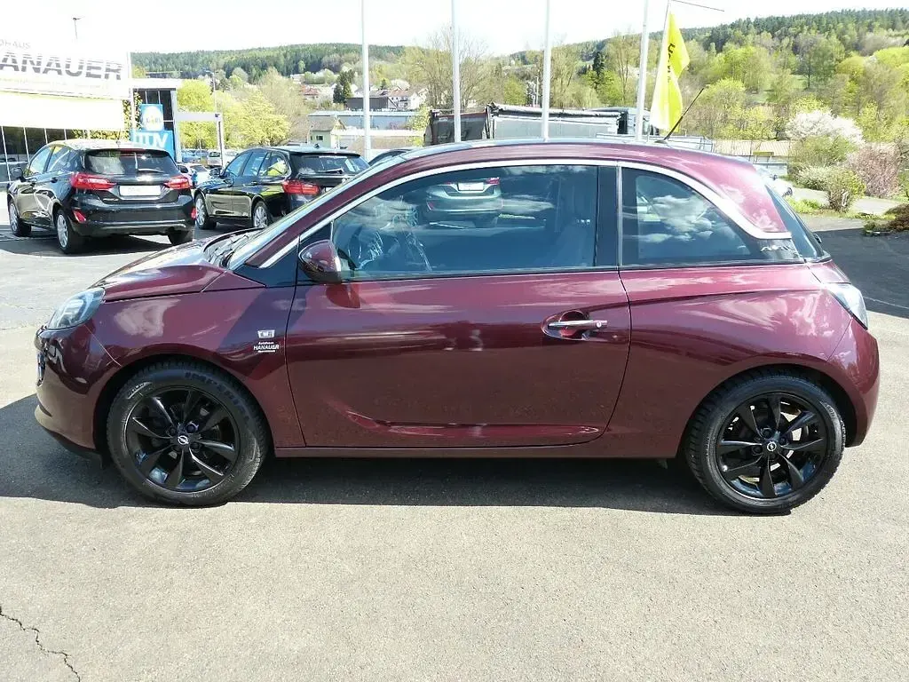 Gebraucht Opel Adam Glam 69 PS (50 kW) 2014 Rot Kleinwagen