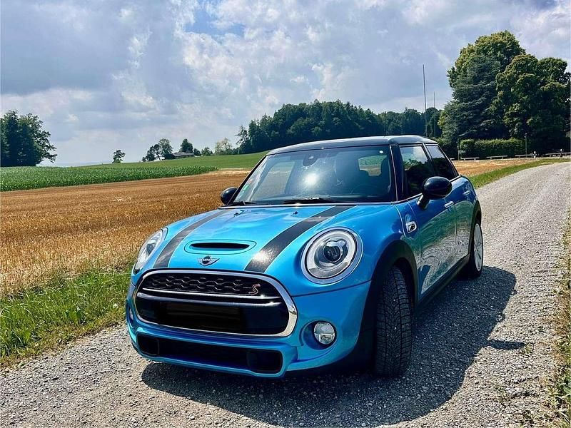 Blau Gebraucht 2017 Mini Cooper S Kleinwagen | 17.500 € (Fairer Preis) - Bild 1/4