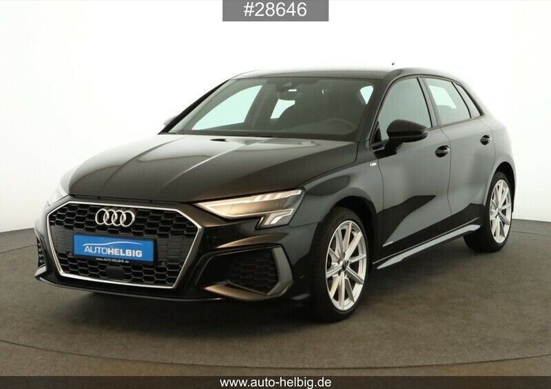 Gebraucht Audi A3 Sportback S-Line 150 PS (110 kW) 2023 Schwarz Kleinwagen