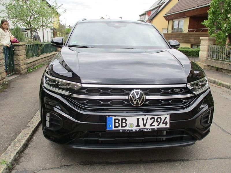 Schwarz Gebraucht 2023 VW T-Roc R-line SUV | 28.800 € (Fairer Preis) - Bild 1/4