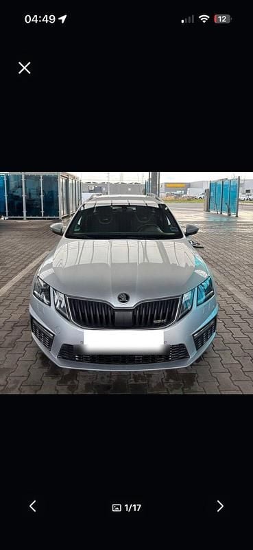 Gebraucht Skoda Octavia RS 184 PS (135 kW) 2018 Silber Kombi