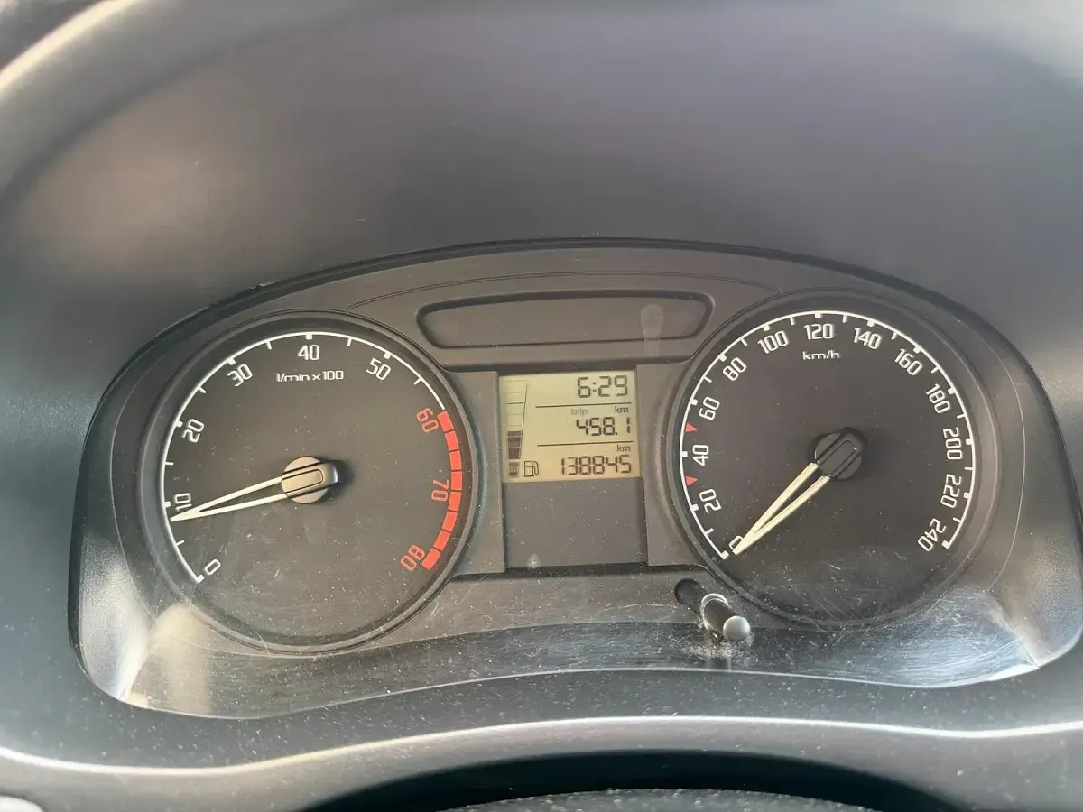 Gebraucht Skoda Fabia 60 PS (44 kW) 2008 Schwarz Kleinwagen