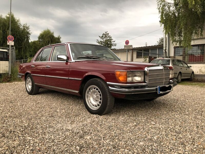 Rot Gebraucht 1978 Mercedes S280 Limousine | 19.900 € - Bild 1/4