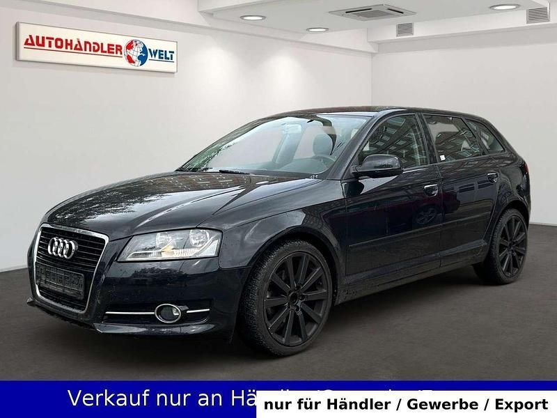 Schwarz Gebraucht 2012 Audi A3 Sportback Sport Kleinwagen | 4.599 € (Superpreis) - Bild 1/3