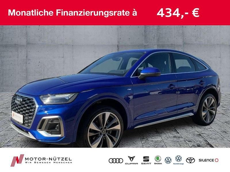 Ultrablau metallic Gebraucht 2022 Audi Q5 S-Line SUV | 41.730 € (Fairer Preis) - Bild 1/4
