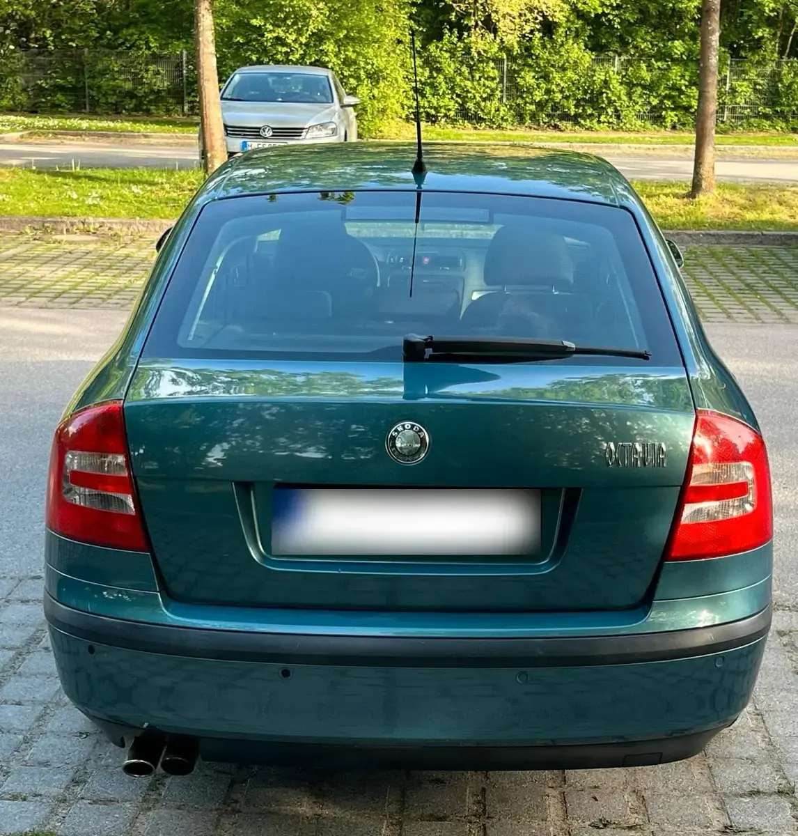 Używany Skoda Octavia 150 KM (110 kW) 2005 Zielony Sedan/Limuzyna