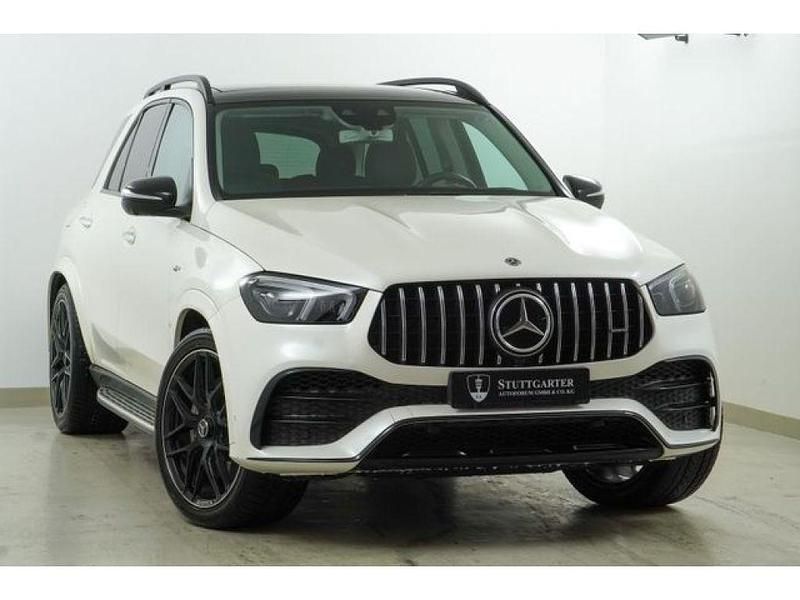 Diamantweiss lack (metallic) Gebraucht 2020 Mercedes GLE53 AMG AMG SUV | 71.990 € - Bild 1/4