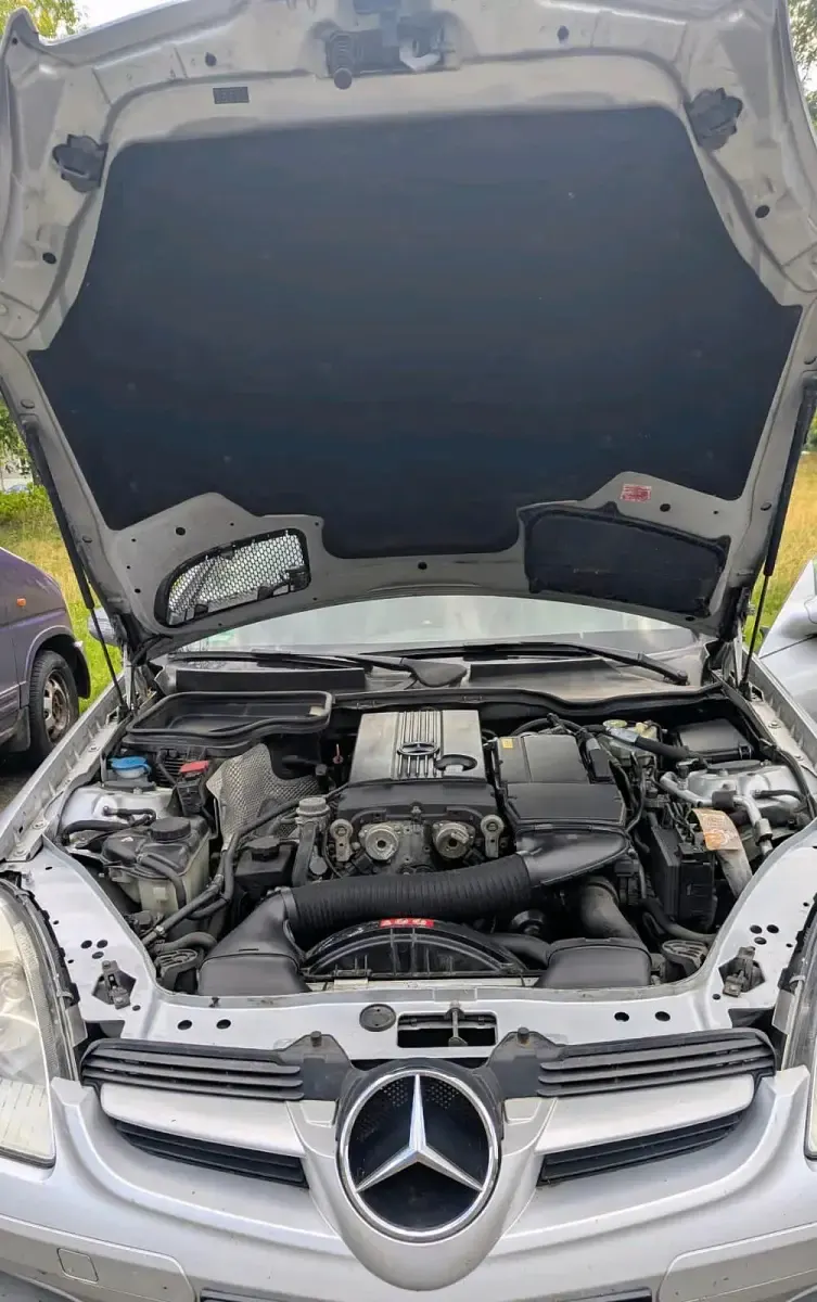 Gebraucht Mercedes SLK200 163 PS (119 kW) 2007 Grau Cabrio