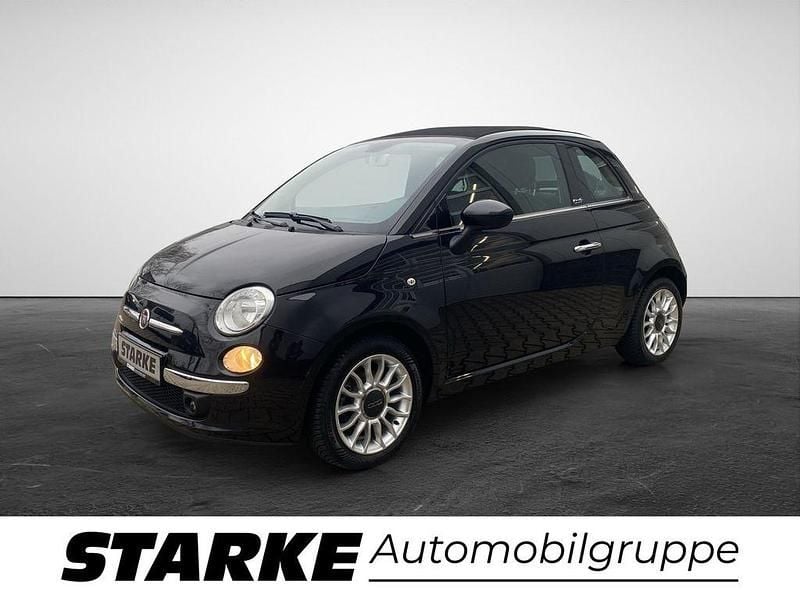 Gebraucht Fiat 500 Lounge 86 PS (63 kW) 2013 Schwarz Cabrio