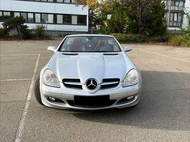 Gebraucht Mercedes SLK200 163 PS (119 kW) 2004 Silber Cabrio