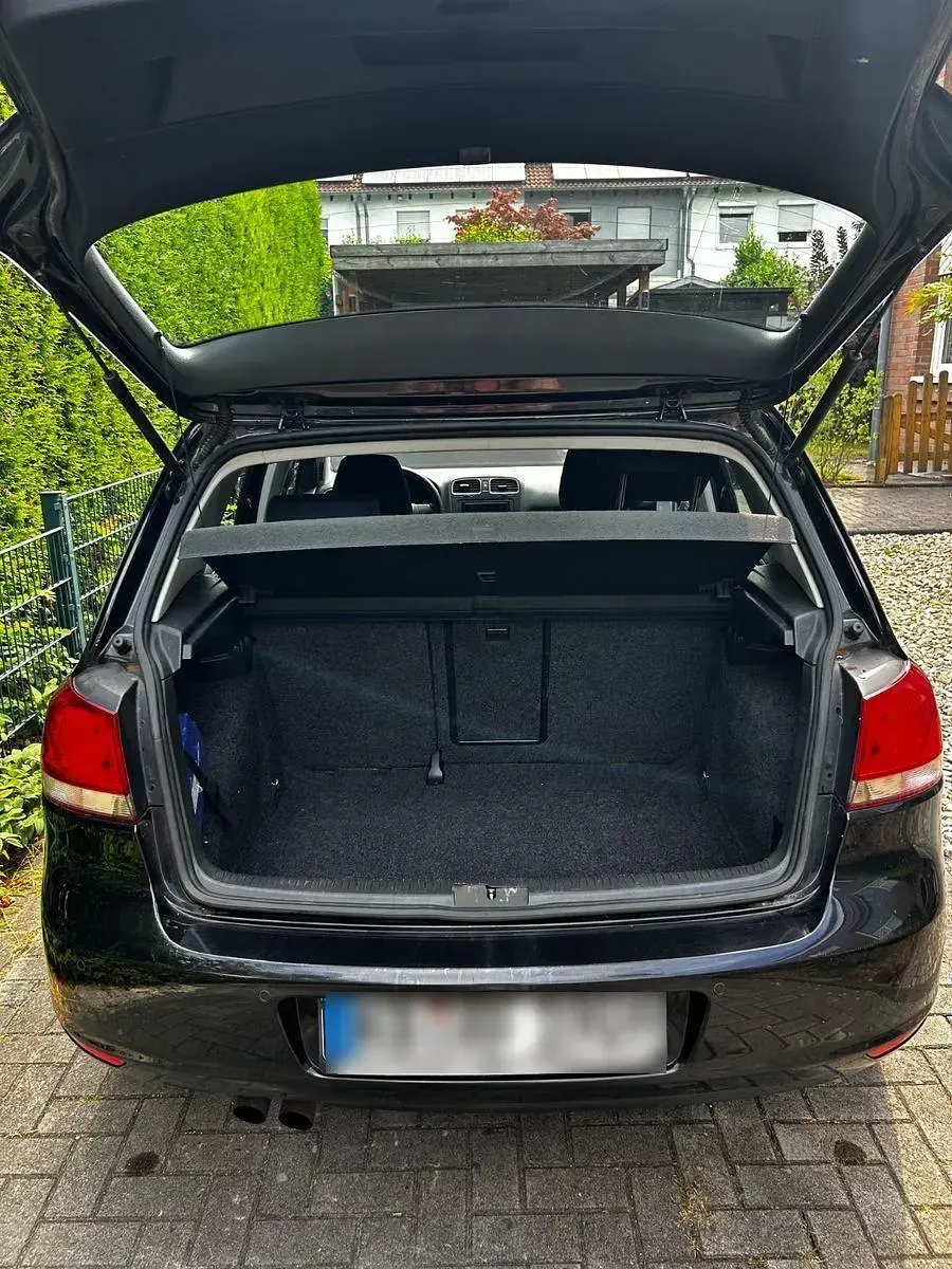 Gebraucht VW Golf VI Comfortline 122 PS (89 kW) 2009 Schwarz Kleinwagen