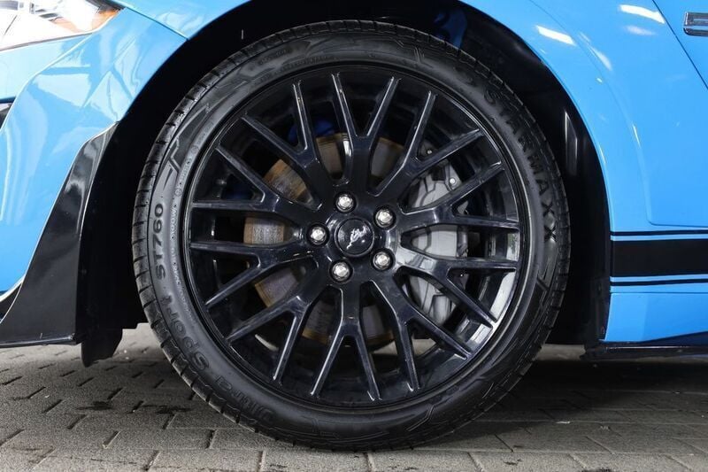 Gebraucht Ford Mustang GT 460 PS (338 kW) 2023 Grabber blue metallic Coupé