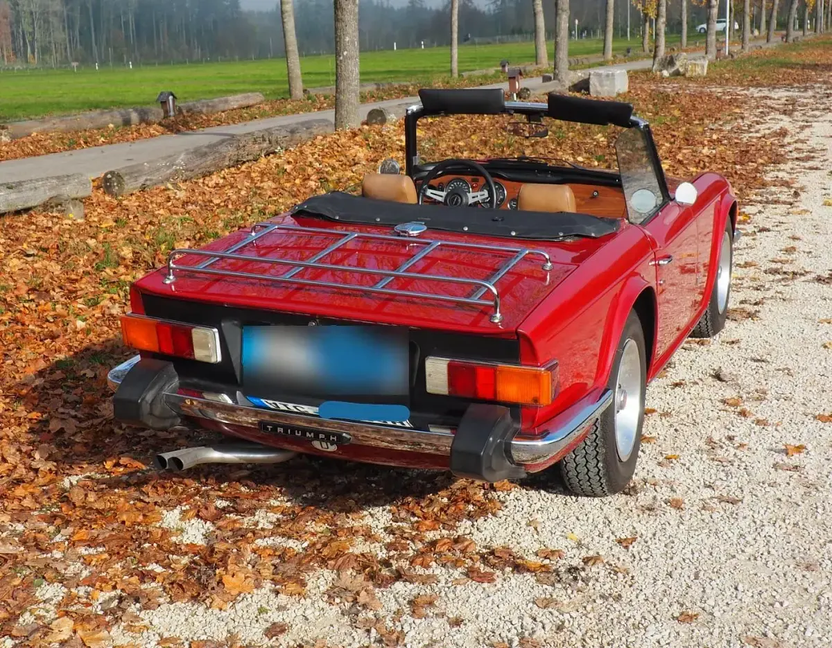 Gebraucht Triumph TR5 95 PS (69 kW) 1976 Rot Cabrio