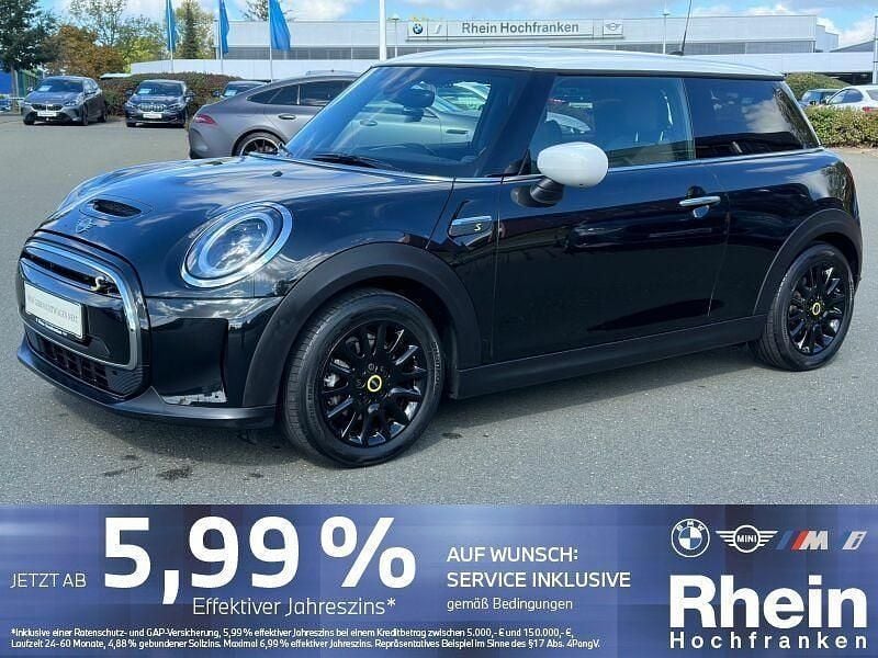 Midnight black metallic Gebraucht 2023 Mini Cooper SE Kleinwagen | 19.490 € (Guter Preis) - Bild 1/4