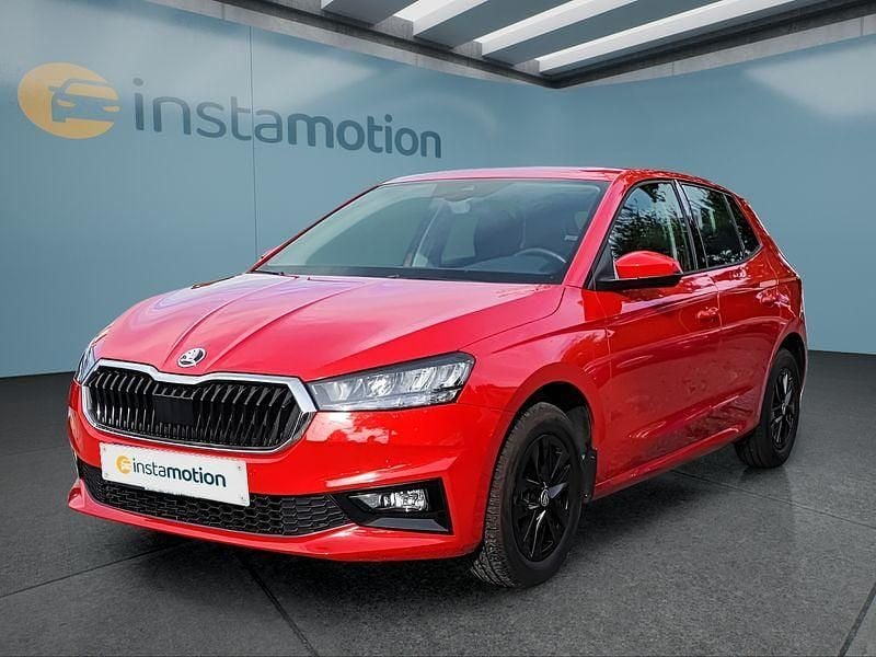Rot Gebraucht 2022 Skoda Fabia Kleinwagen | 14.999 € (Guter Preis) - Bild 1/4