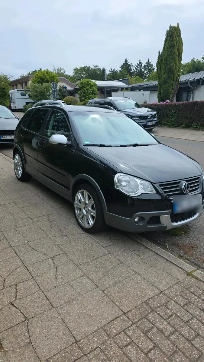 Gebraucht VW Polo Cross 80 PS (58 kW) 2009 Schwarz Kleinwagen